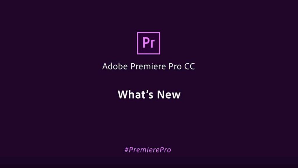 Adobe Premiere Pro CC 2019 - Novità versione