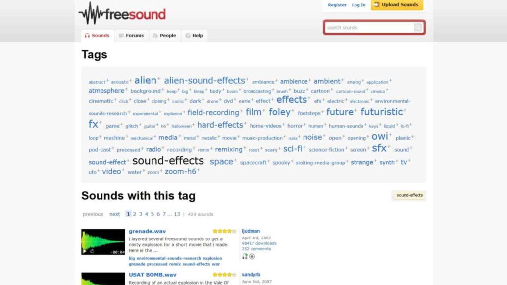 Sound Free: Scaricare effetti sonori gratis (Fx sound) per film e cortometraggi