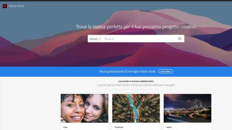Adobe Stock: Scaricare immagini, fotografie, modelli 3d e molto altro