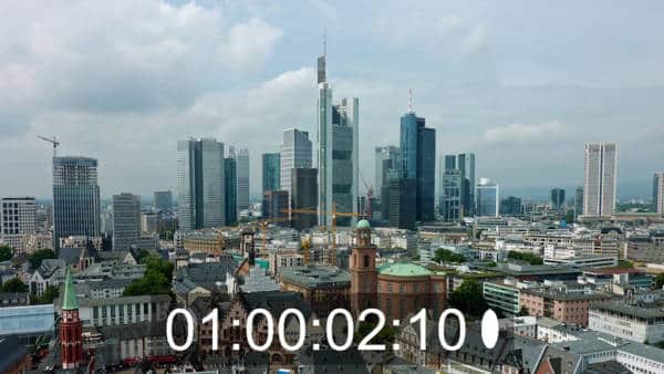 Effetti video in Adobe Premiere - Codice di tempo