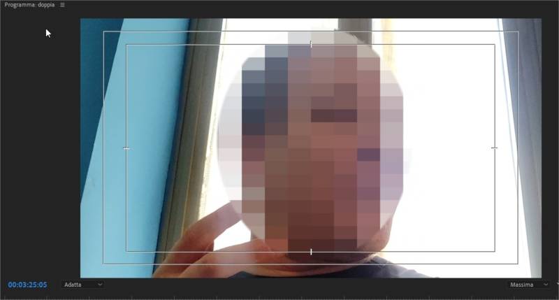 Come pixelare un volto usando l'effetto Mosaico in Adobe Premiere 2019