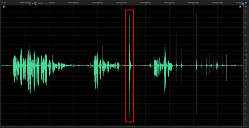 Cosa vuol dire normalizzare l'audio? Esempio 01