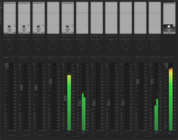 I mixer audio di Adobe Premiere Pro