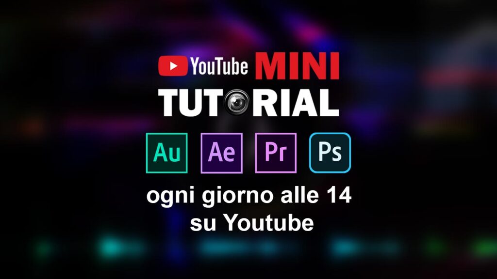 Mini tutorial dedicati ai principali prodotti Adobe