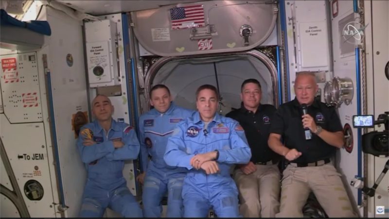 SpaceX - Missione Crew Dragon Demo 2. L'arrivo degli astronauti sulla ISS