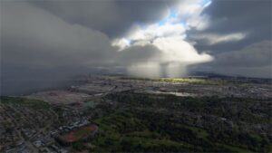 Microsoft Flight Simulator 2020: effetti speciali meteo - Pioggia