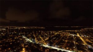 Microsoft Flight Simulator 2020: effetti speciali meteo - Luci Notturne