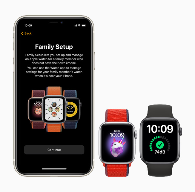 Apple Whatc: family setup