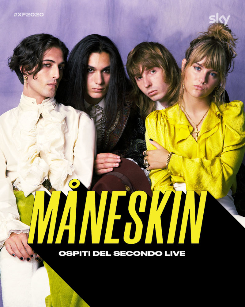 I Maneskin ospiti del secondo Live di X Factor 2020
