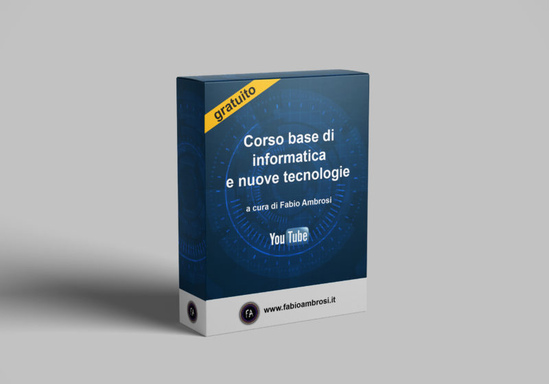 Nel corso base online di informatica e nuove tecnologie vedremo come funziona la tecnologia usiamo tutti i giorni. Il corso è gratuito! - indice