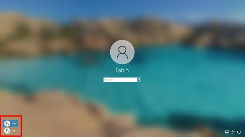 Come scegliere quale account usare all'avvio di Windows 10