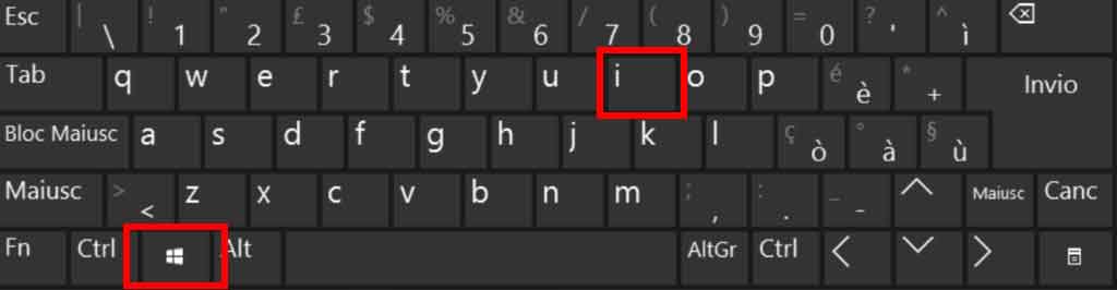 Come registrare audio da Windows 10 - STEP 1 - Aprire impostazioni di windows