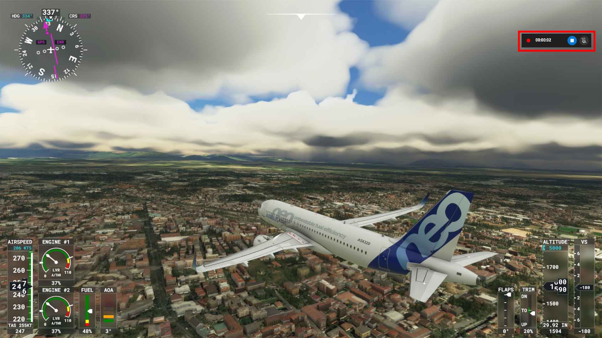 Quando vuoi fermare la registrazione premi sul bottone stop (di forma quadrata)