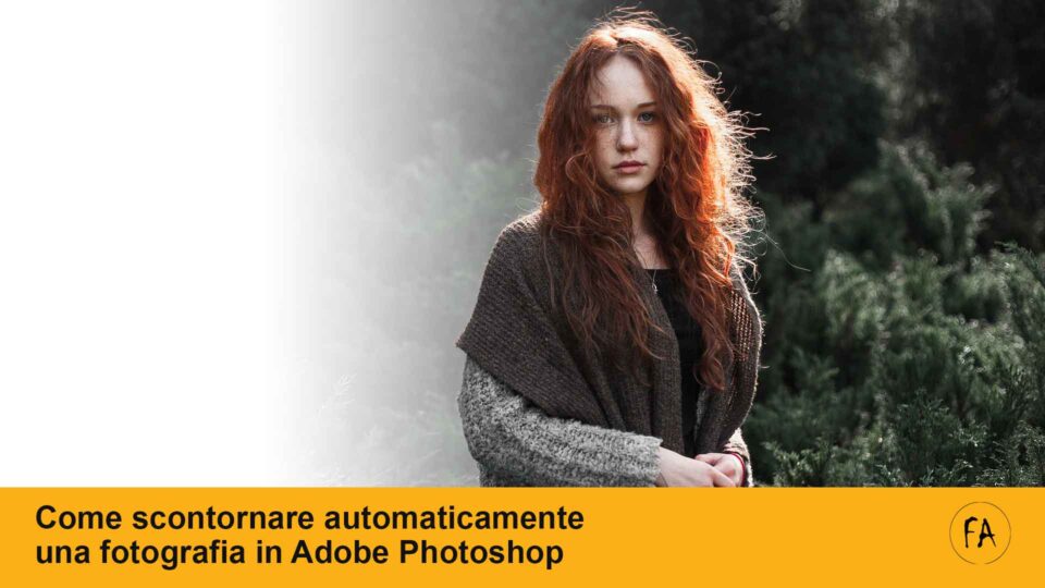 Come scontornare automanticamente una fotografia in Photoshop