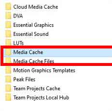 Come pulire la cache dei file multimediali in Adobe Premiere Pro - STEP 3