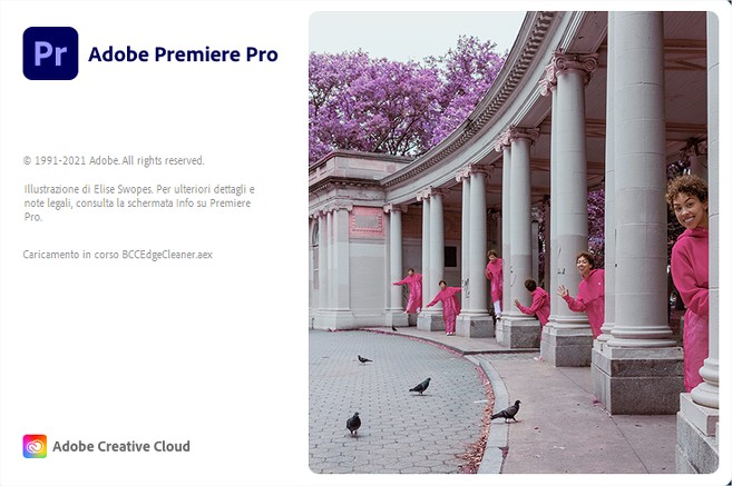 Aggiornamento Adobe Premiere Pro (v22)