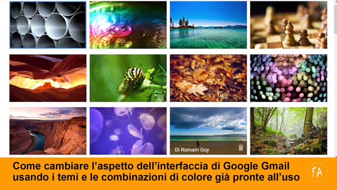 Come cambiare il tema e i colori in Google Gmail. Scegli il look per la tua posta elettronica