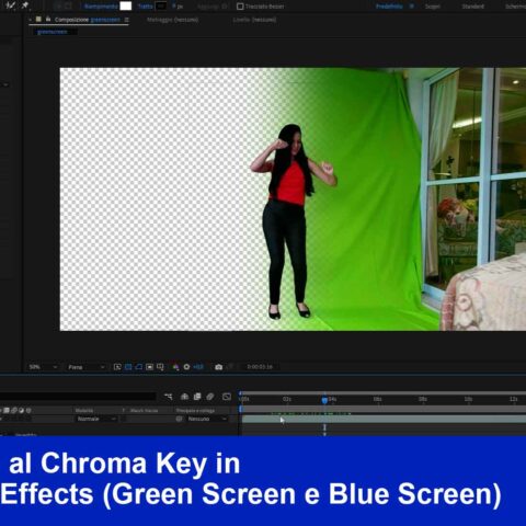 Come usare il chroma key in After Effects