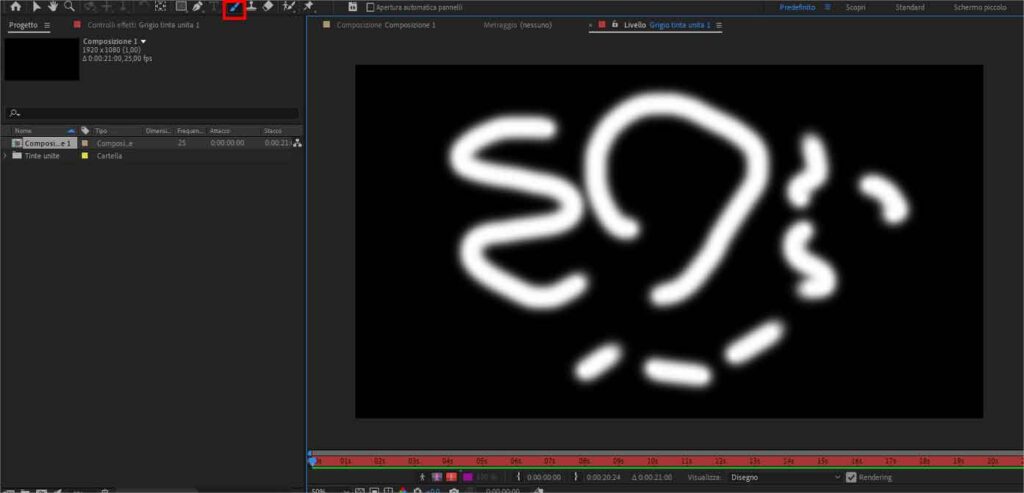 Come usare e animare i tratti dello strumento pennello di Adobe After Effects