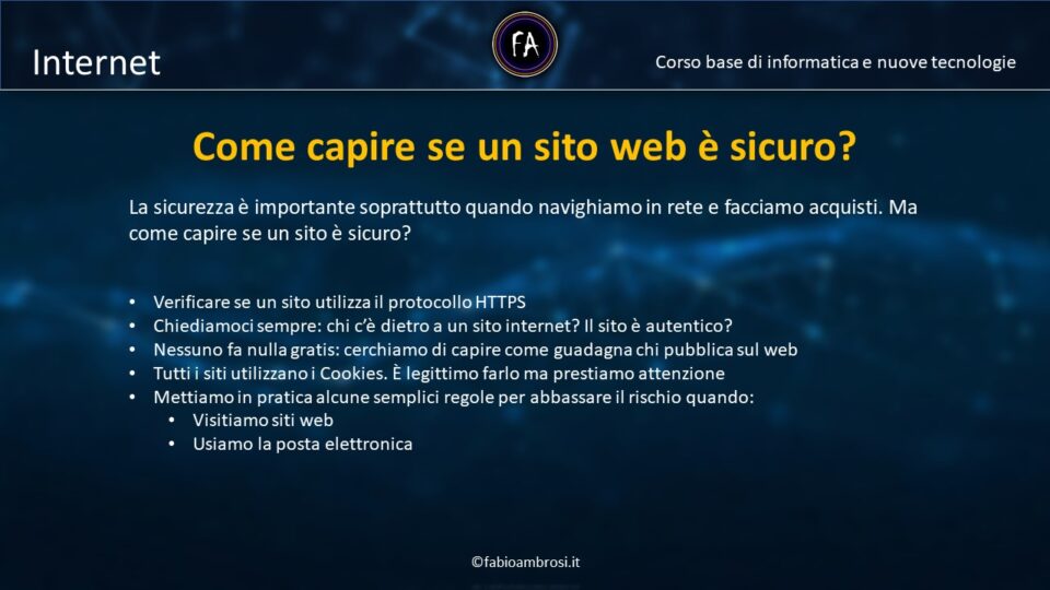 Cosa guardare e controllare per capire se un sito è sicuro e affidabile?