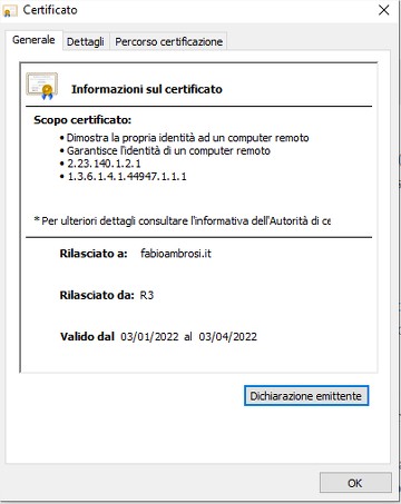 Cos'è e a cosa serve un certificato di un sito internet