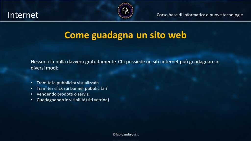 Privacy e dati personali: come guadagna un sito internet?