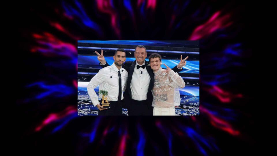 Mahmood e Blanco vincitori Sanremo 2022
