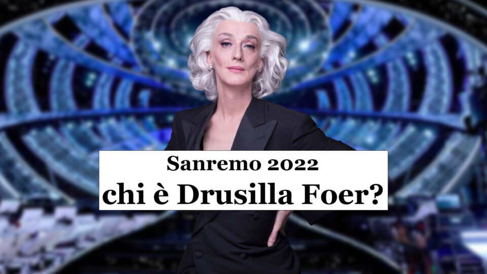 Chi è Drusilla Foer co-conduttrice della terza serata del Festival di Sanremo 2022?