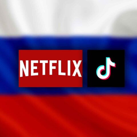 Anche Netflix e TikTok lasciano la Russia