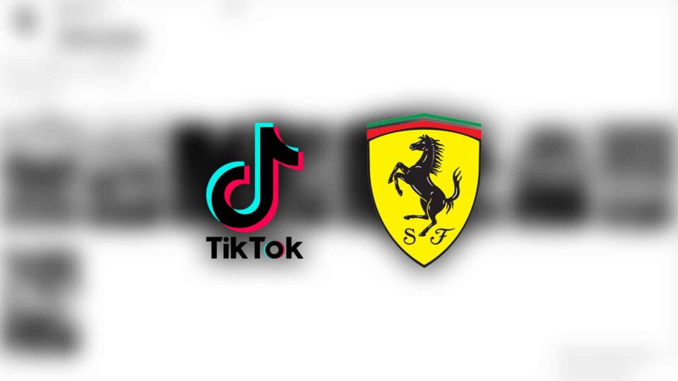 Aperto nuovo account social ufficiale della Ferrari su TikTok