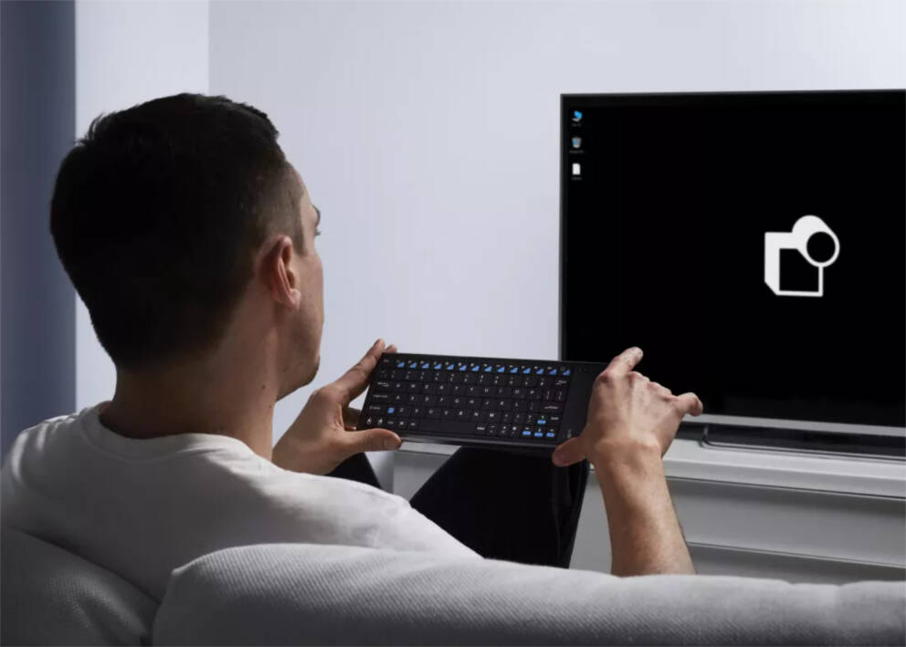 Pentaform AbacusBasic: tastiera multimediale biodegradabile con uscita HDMI