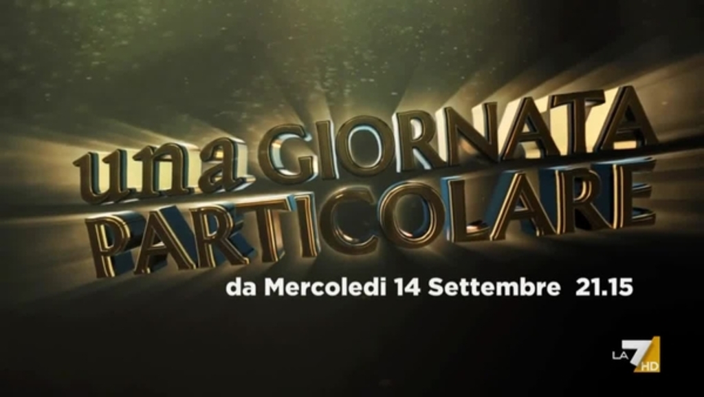 "Una giornata particolare" di Aldo Cazzullo in onda su La7