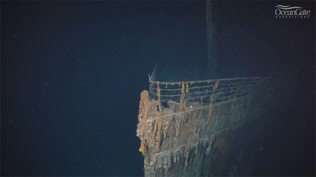 Il canale youtube della Ocean Gate ha pubblicato un video in 8k del relitto del Titanic