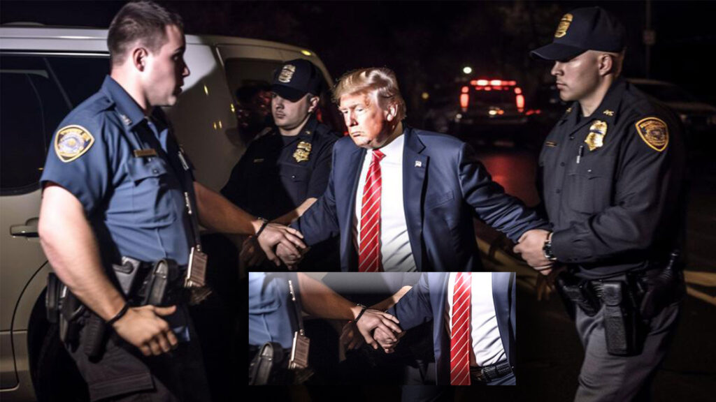 Arresto di Donald Trump: immagini e fotografie false - realizzate con l'intelligenza artificiale - girano sui social network.