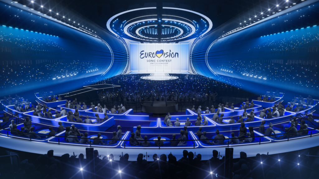 Eurovision Song Contest  2023 - Liverpool - Rendering del palco