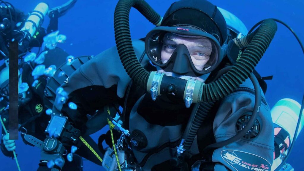 Vivrà 100 giorni sott'acqua per studiare gli effetti della pressione iperbarica sull'organismo