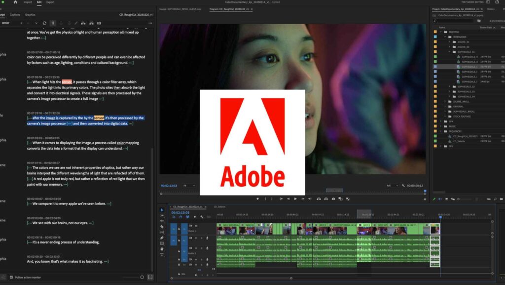 Novità Adobe 2023: nuovi effetti basati sull'intelligenza artificiale in Premiere Pro e After Effects