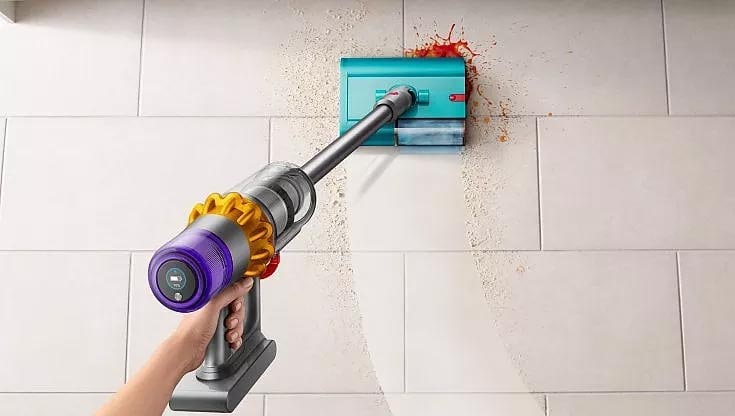 Dyson V15s Detect Submarine - Aspirapolvere e lava pavimenti tutto in uno
