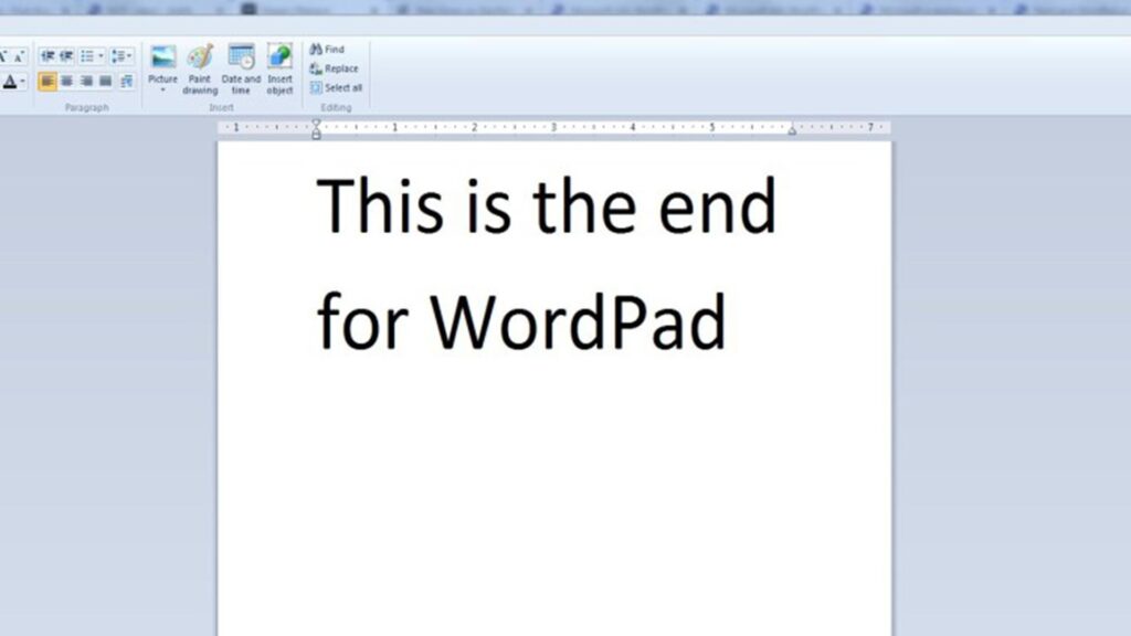 Da oggi Microsoft rimuove il supporto a WordPad. Non sarà più installato nelle prossime verisoni di Windows
