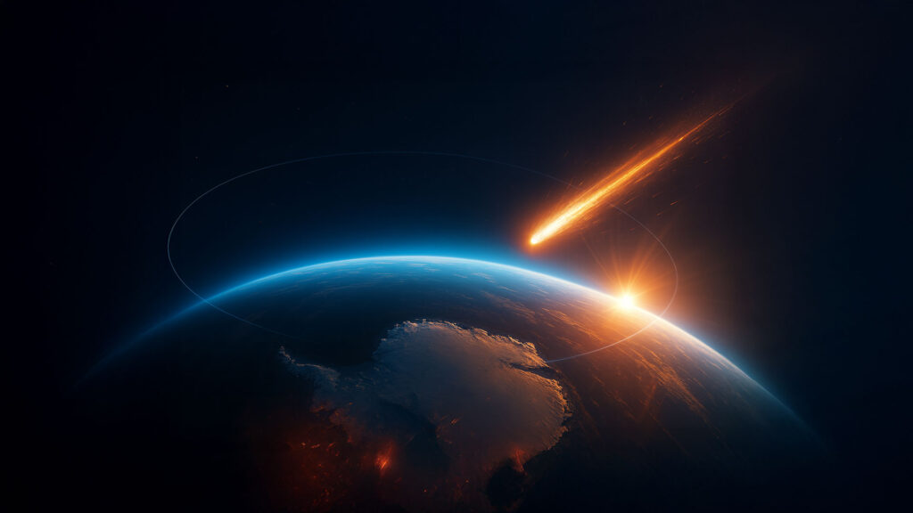 L'Asteroide 2025 TF sfiora la Terra a 428 km: scoperta solo ore dopo dalla rete di sorveglianza